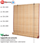 Tapparella Midollino Con Carrucola Arella Ombreggiante Arelle Canne Legno VBS