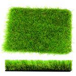 Prato Artificiale Tappeto Sintetico Erboso Rotolo Erba Sintetica Verde h1-2M G.F