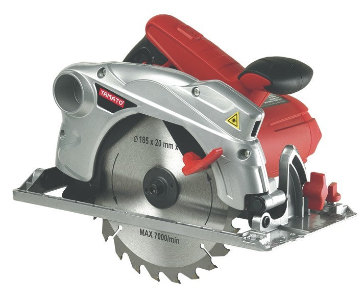 Sega Circolare 1500W 185mm Con Laser Taglio Legno Regolabile Professionale VBS