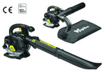 ASPIRATORE SOFFIATORE A SCOPPIO Motore 2 Tempi 25,4 cc 1hp Con Sacco 45lt VBS