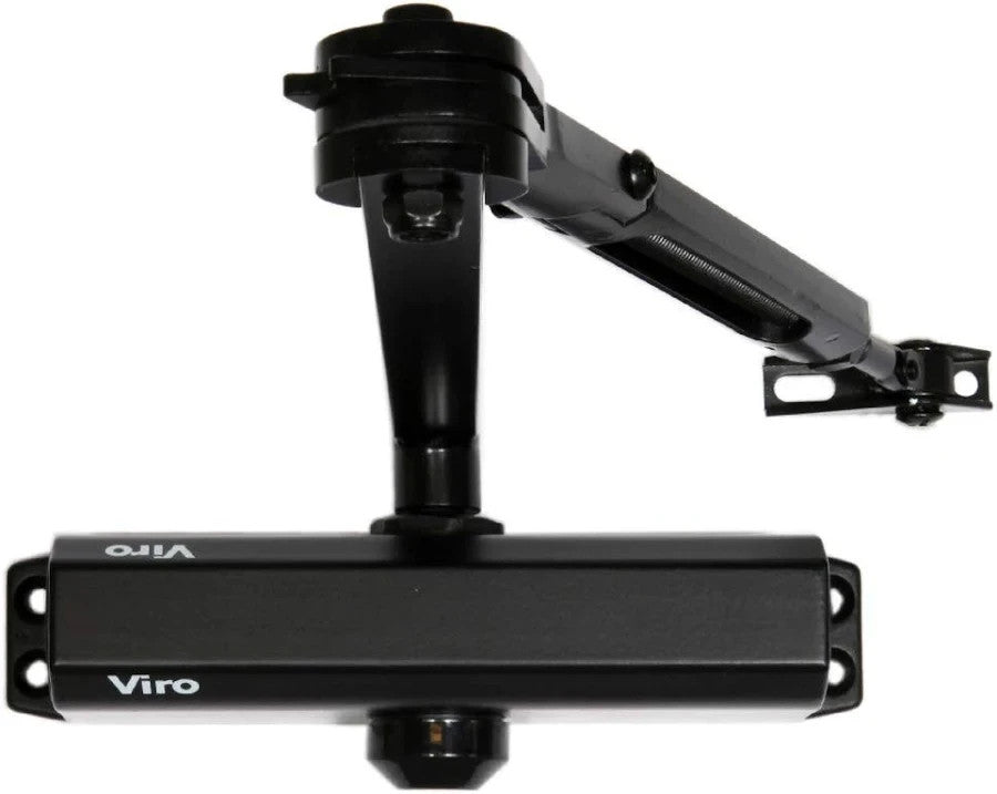 Chiudiporta Automatico VIRO Regolabile Forza 2-4 Per Porta 110cm 85kg Aereo VBS
