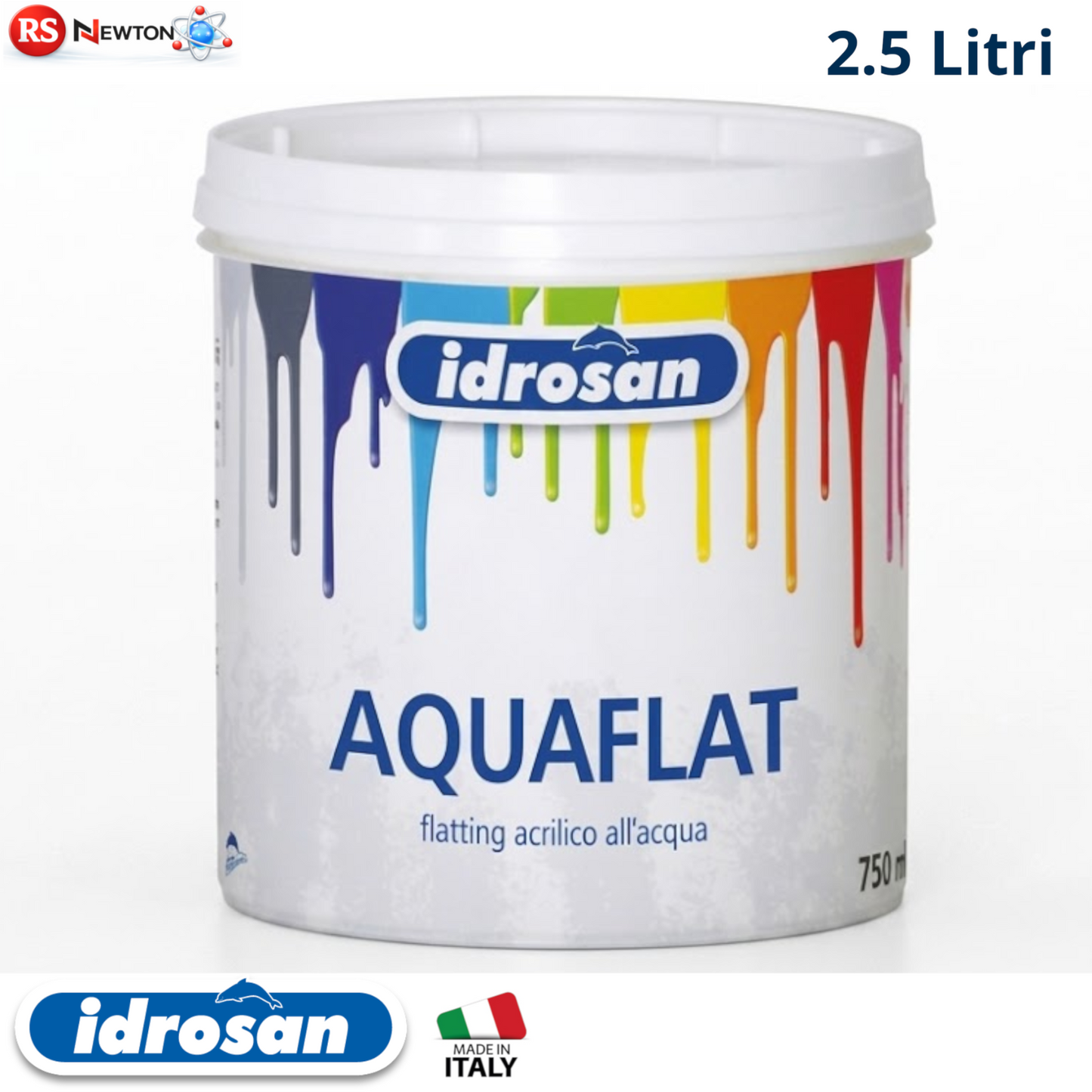 Flatting Acrilico Acqua Legno Lucido e Opaco Interno Vernice No Ingiallisce I.D