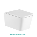 Sanitari Sospesi Rimless Bagno KLENIA Vaso WC Bidet Copri Water Soft Moderno D.X