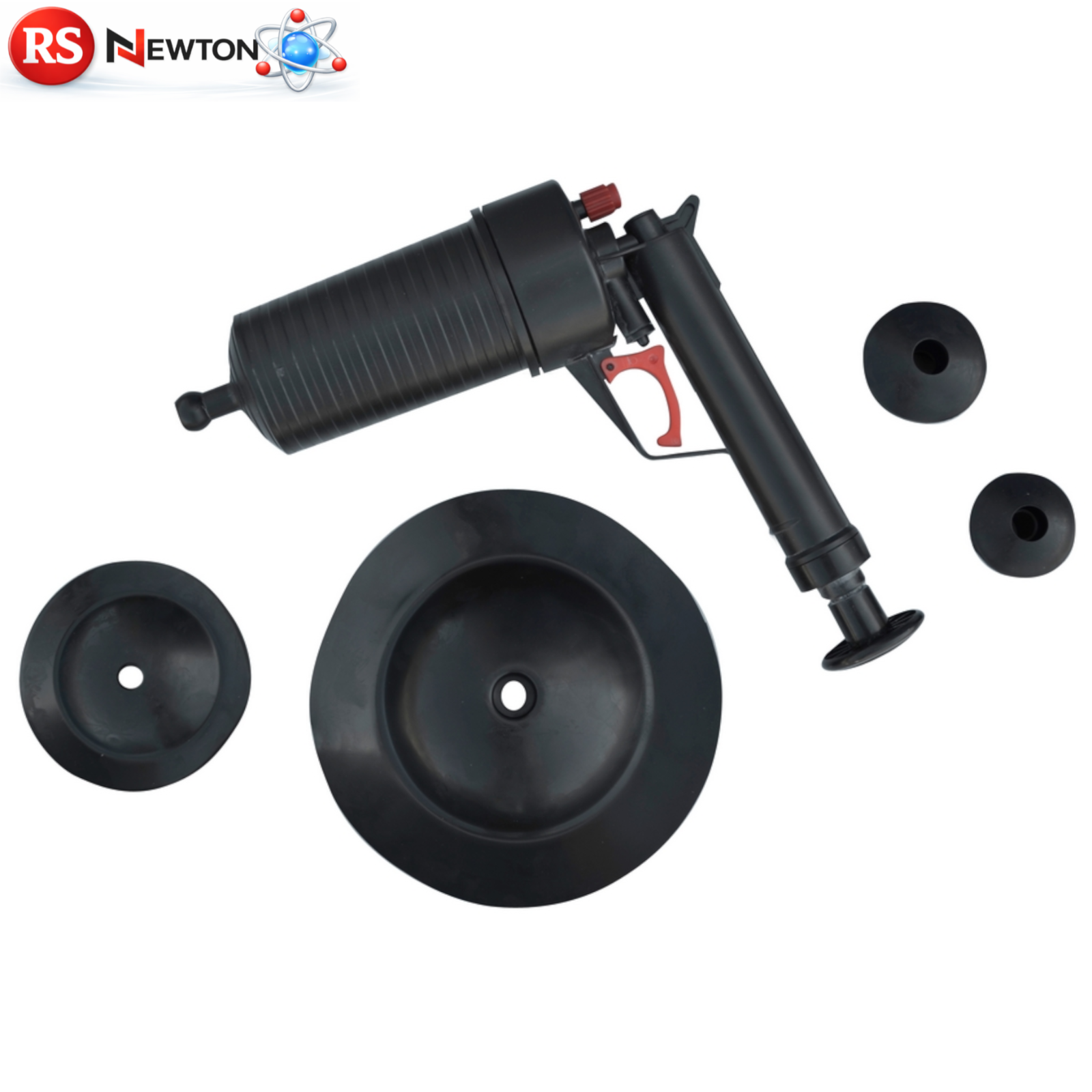 Pistola Stura Scarichi ad Aria Compressa Manuale WC Lavabo Doccia Bidet D.X