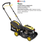 Rasaerba a Scoppio OHV 4 Tempi 145CC Tosa Taglia Erba Giardino x Prato 800mq VBS