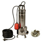 DAB Elettropompa Sommersa Pozzi Neri Acque Luride Vortex 50mm 0.75–1.6HP 10m D.X