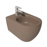 Bidet Sospeso INFINITY Sanitari Bagno Ceramica Moderno Fissaggi Nascosti D.X