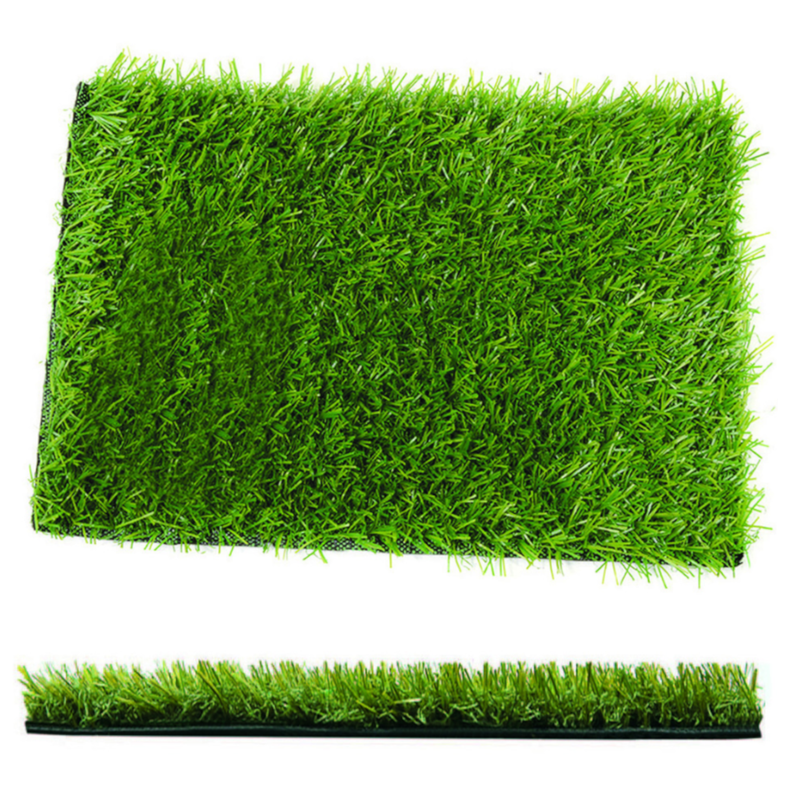 Prato Artificiale Tappeto Sintetico Erboso Rotolo Erba Sintetica Verde h1-2M G.F
