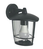 Lanterna Esterno Nera Moderna Bassa Lampada Alluminio Da Parete Giardino H23 VBS