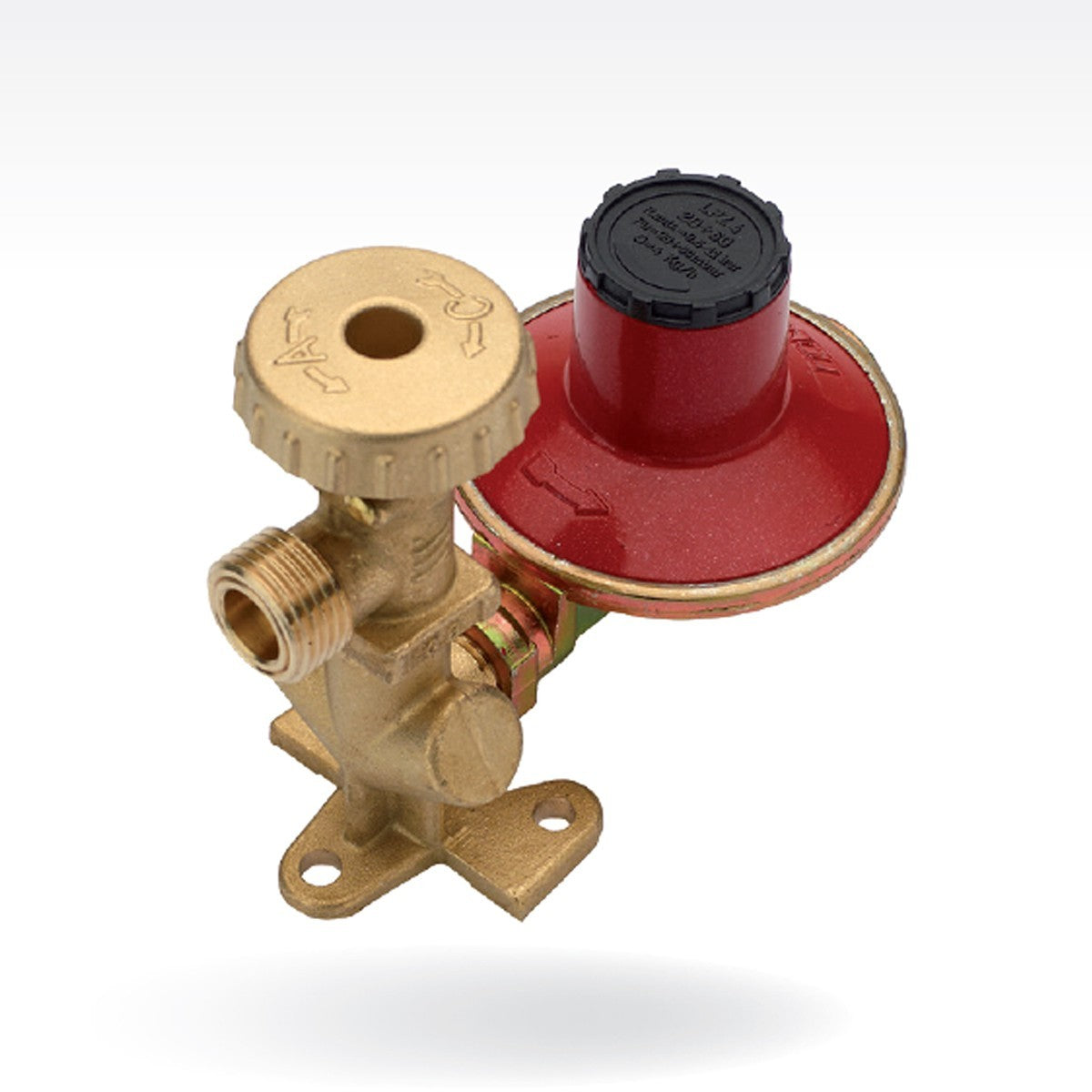 Regolatore GPL 1 Bombola 4 Kg/h Minicentralina Gas Mod Y LPZ4 Camper Casa D.X