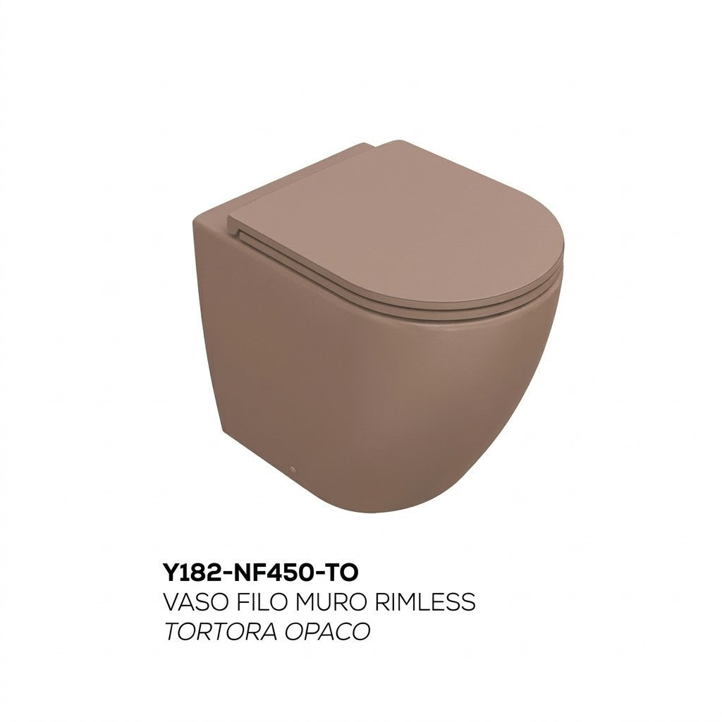 Sanitari Bagno Filo Muro Moderno NYMO INFINITY Vaso WC Bidet Water Elegante D.X