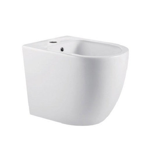 Sanitari Bagno Filo Muro NYMO Vaso WC Bidet Sedile Soft Close Bianco Moderno D.X