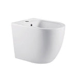 Sanitari Bagno Filo Muro NYMO Vaso WC Bidet Sedile Soft Close Bianco Moderno D.X