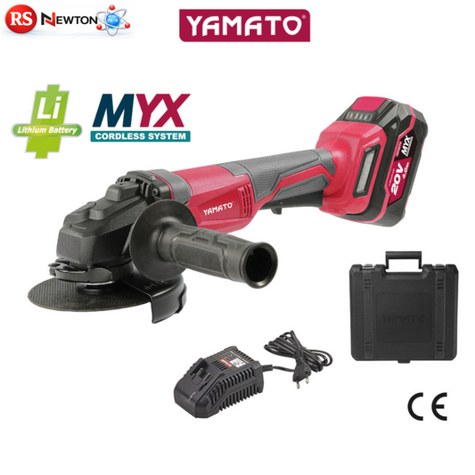Smerigliatrice Angolare A Batteria 20V 4Ah 115mm Flex Portatile Valigetta VBS