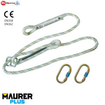 Cordino Posizionamento 170cm TWIST LOCK EN358 Professionale + 2 Connettori VBS