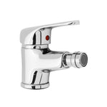 Miscelatore Rubinetto Bagno Lavabo Bidet Vasca Doccia Ottone Cromo INES D.X