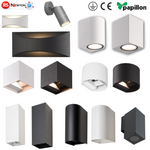 Plafoniera Led Esterno Faretto Luce a Parete Muro Lampada Applique Moderno VBS