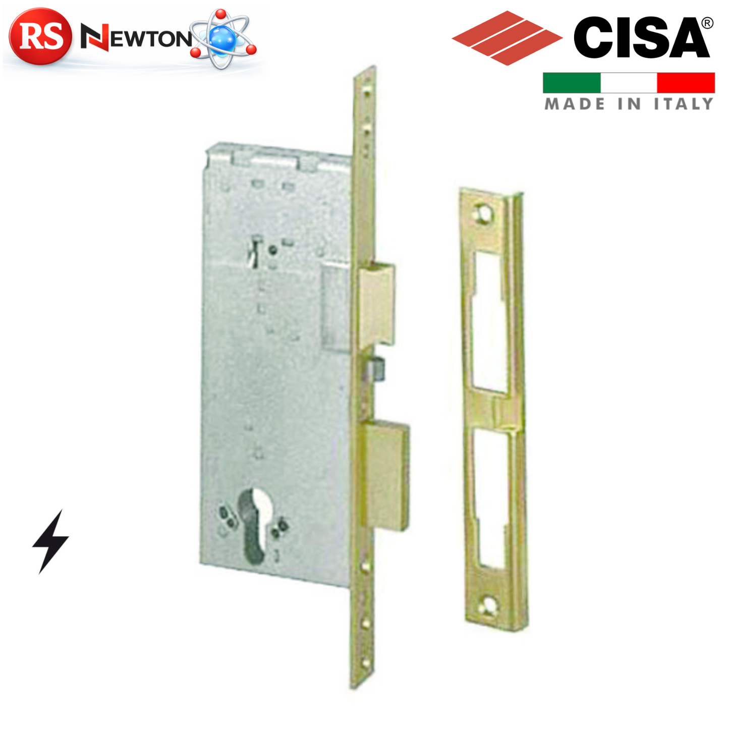 Serratura Elettrica Da Infilare a Cilindro CISA Elettroserratura 40/50/60/70 G.F