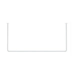 Bastone Tenda Angolare Vasca Da Bagno Asta in Alluminio 3 LATI 80x170x80 cm D.X
