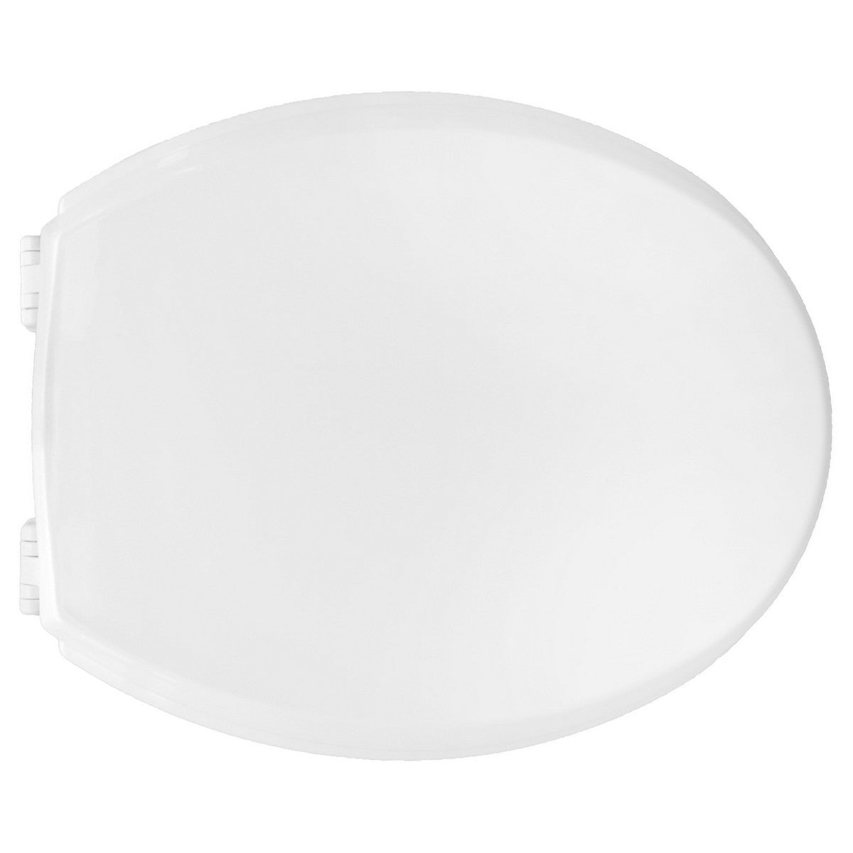 Sedile Wc Universale Legno MDF Cerniere PVC Regolabili Copriwater Bianco D.X