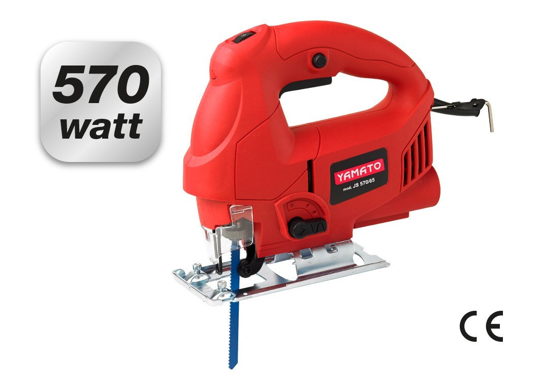 Seghetto Alternativo 570W Professionale Pendolare Taglio Legno Metallo VBS