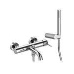 ARGO Miscelatore Rubinetto Bagno Lavabo Bidet Vasca Moderno Elegante CROMO D.X