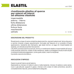 Rivestimento Elastomerico Quarzo Bianco ELASTIL Pittura Anticrepe Facciate I.D