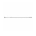 Bastone Per Tenda Doccia ACCIAIO INOX Asta Allungabile Telescopica Bianco D.X