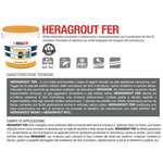 Malta Anticorrosiva Ferri Armatura Ripristino Antiruggine Passivante 5KG HERAKEM