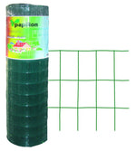 Rete Elettrosaldata Plastificata Verde 25M Maglia 50x75 Recinzione H80-200cm VBS
