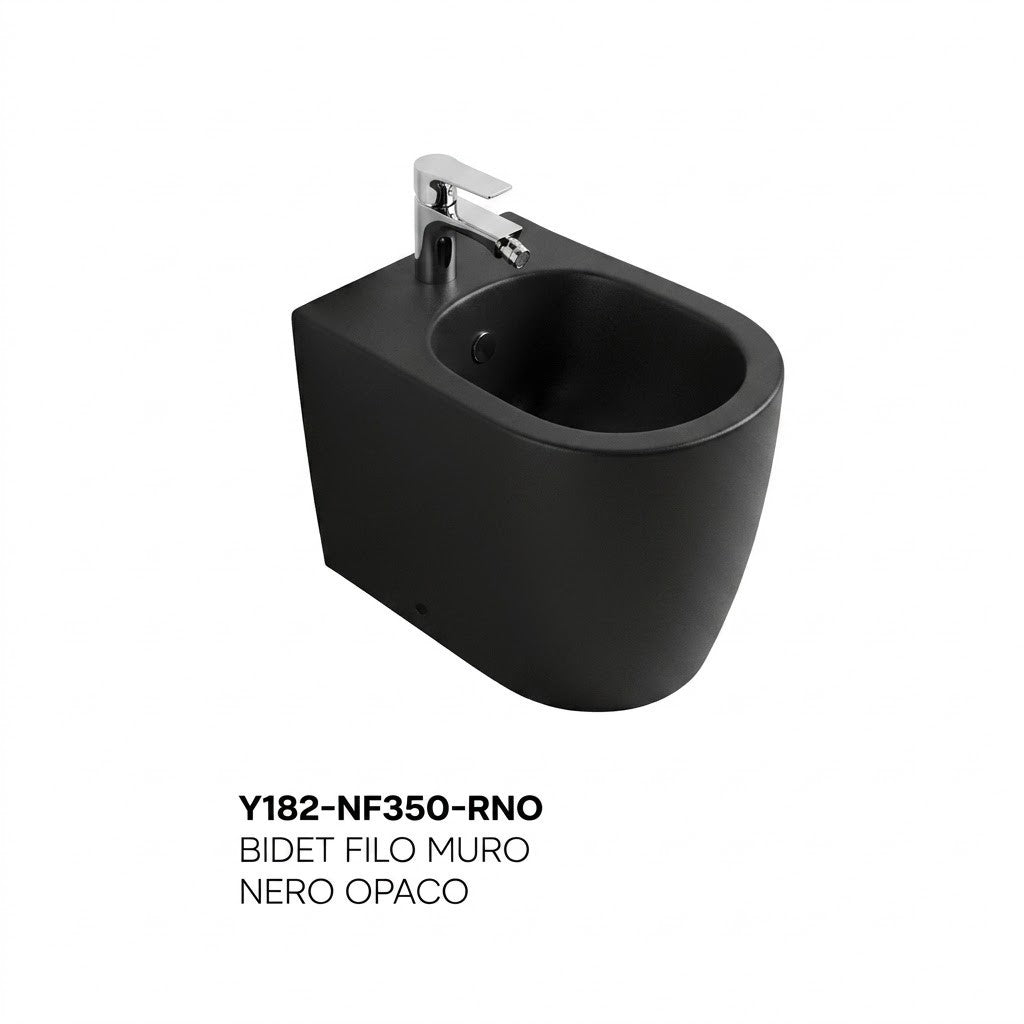 Sanitari Bagno Filo Muro Moderno NYMO INFINITY Vaso WC Bidet Water Elegante D.X
