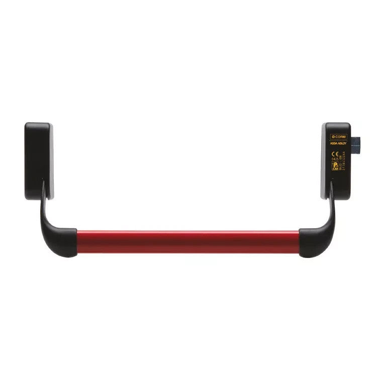 Maniglione Antipanico CORNI Kit PUSH Barra Rossa 120cm Aste Porte Sicurezza G.F