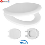 Sedile Wc Universale Pro-Seat in Legno MDF Termoindurente Copriwater Bianco D.X