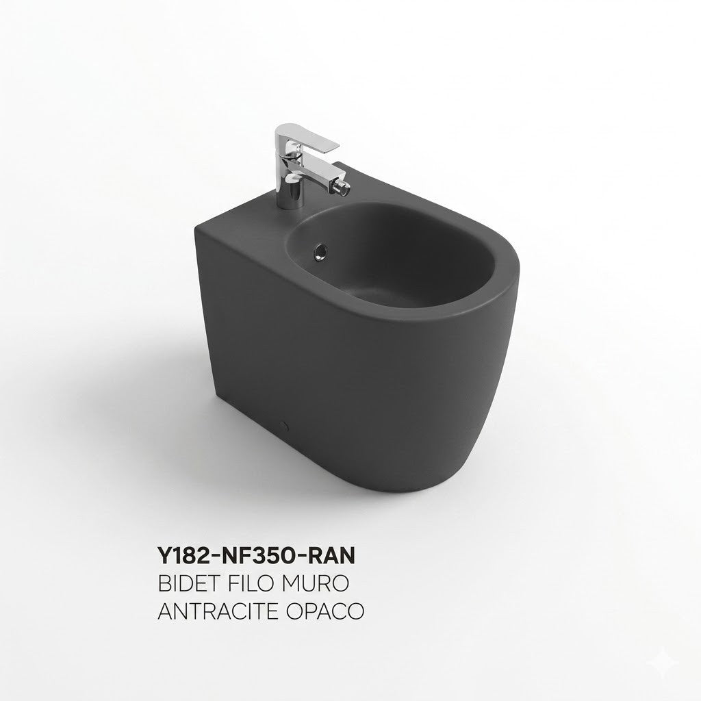 Sanitari Bagno Filo Muro Moderno NYMO INFINITY Vaso WC Bidet Water Elegante D.X