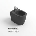 Sanitari Bagno Filo Muro Moderno NYMO INFINITY Vaso WC Bidet Water Elegante D.X