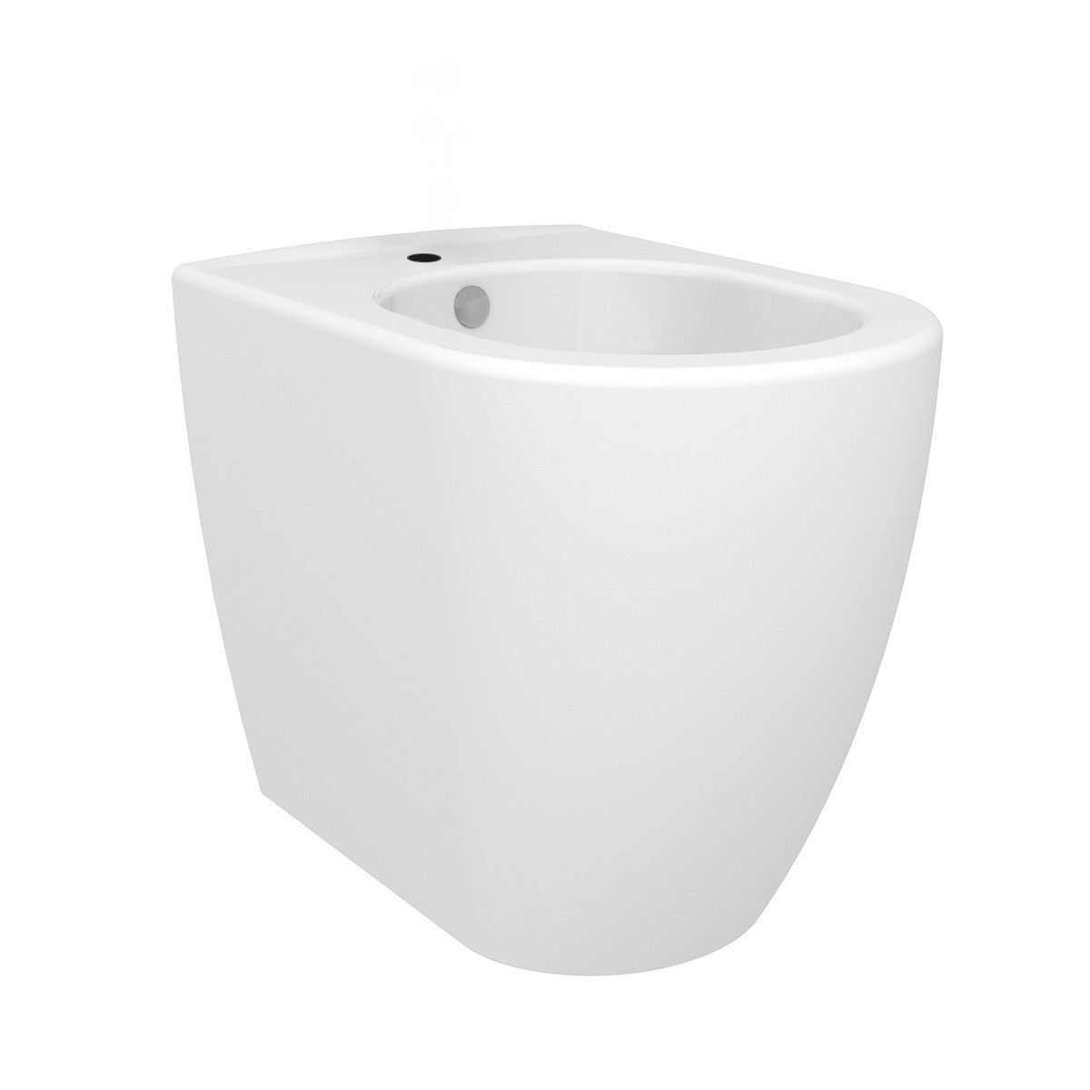 Sanitari Bagno Filo Muro LINPHA Vaso WC Bidet Sedile Soft Close Bianco Nero D.X