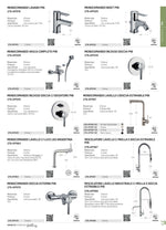 Rubinetto Bagno Miscelatore Lavabo Bidet Vasca Moderno Deviatore Doccia ARGO D.X
