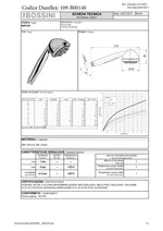 Doccia a Mano Doccetta Anticalcare Moderno BOSSINI Lavello Bagno Cucina wc D.X