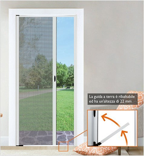 Zanzariera a Rullo Orizzontale Riducibile SANGIORGIO Zanzariere 160x250 G.F