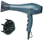 Asciugacapelli Professionale 2200W Con Tecnologia Ionica Diffusore Bocchetta VBS