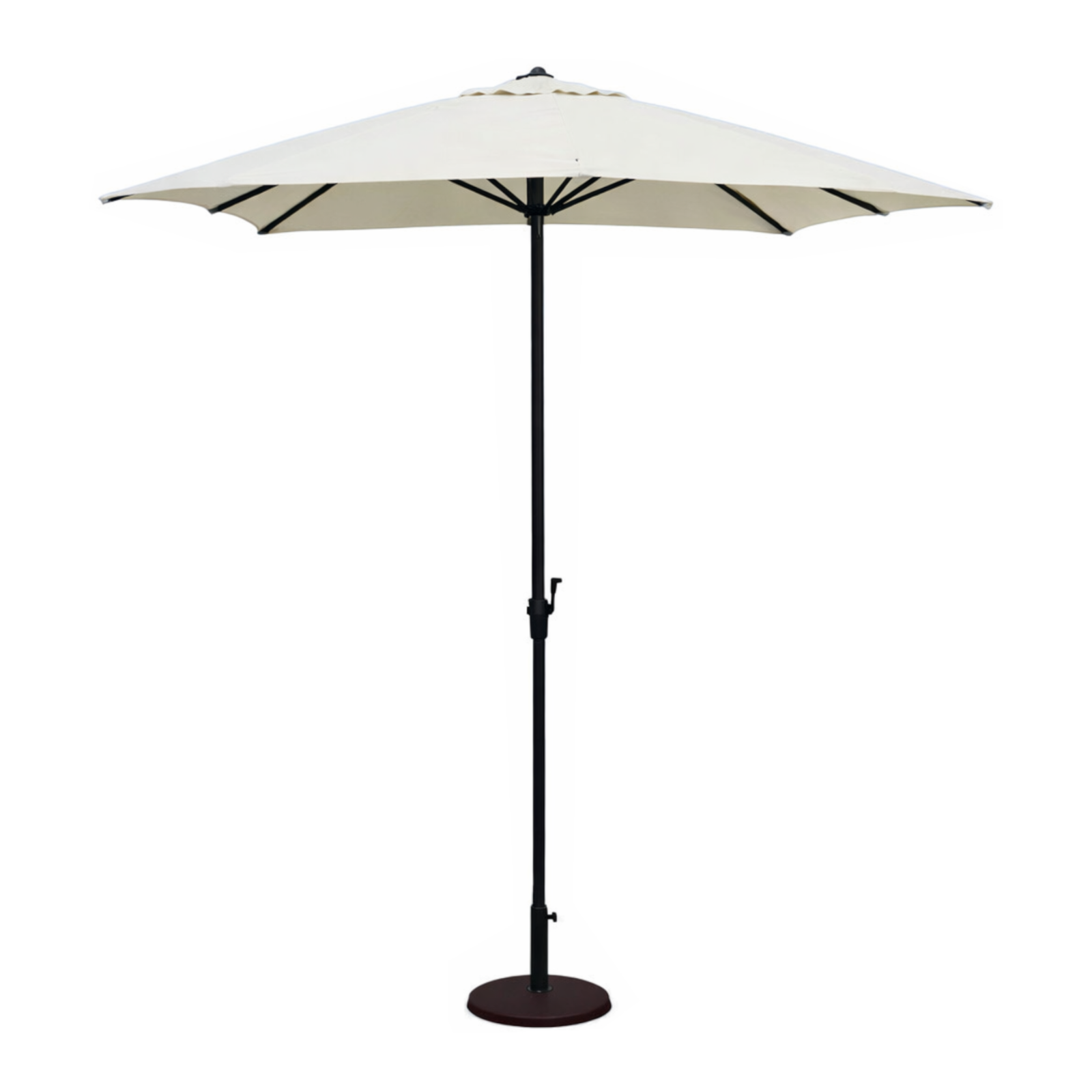 OMBRELLONE DA GIARDINO 2x2 2x3 3x3 in Metallo Con Manovella Top 160g Patio G.F