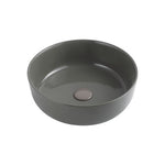 Lavabo da Appoggio Slim Bagno Ø33 38,5 Linpha Ceramica Design Moderno Tondo D.X