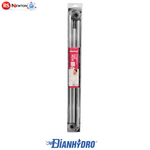 Bastone Per Tenda Doccia Vasca Bagno Universale Angolare Aste Cromo Bianco D.X
