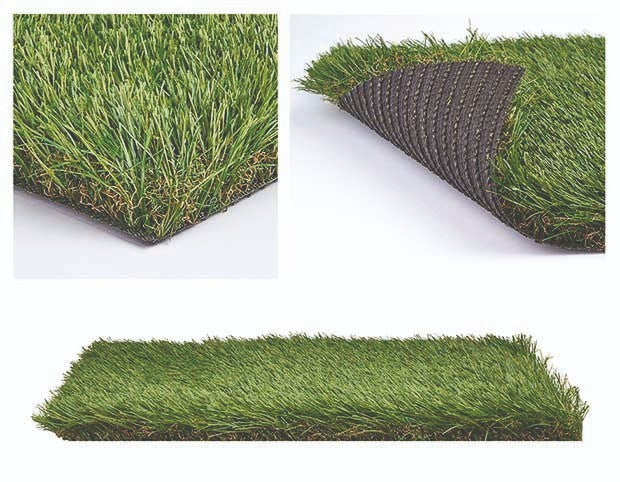 Prato Sintetico Verde Giallo 1 x 5 Metri H 52mm Antifiamma Erba Artificiale VBS