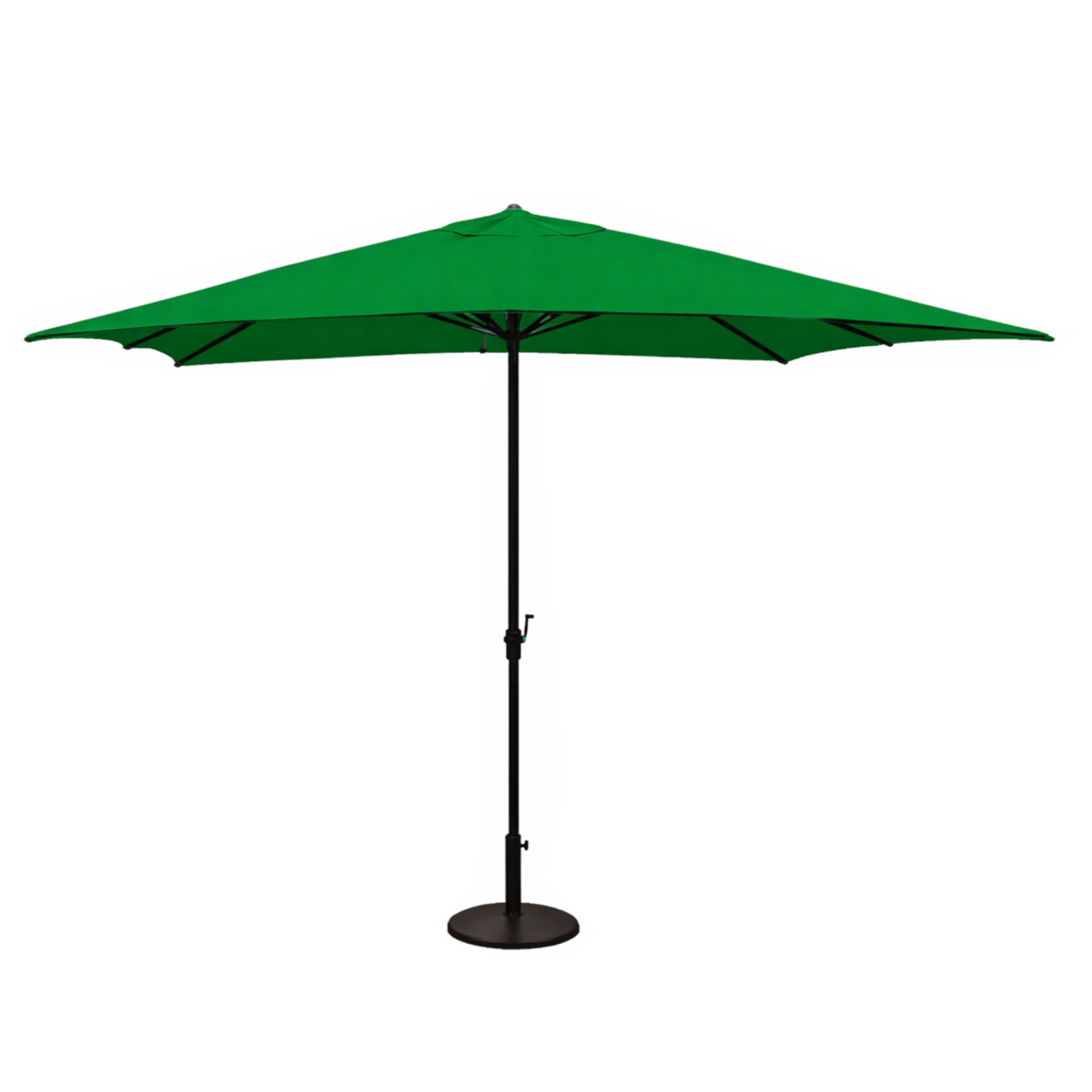 OMBRELLONE DA GIARDINO 2x2 2x3 3x3 in Metallo Con Manovella Top 160g Patio G.F