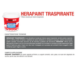 Pittura Bianca Interni Anticondensa Traspirante Antiumidita Bagno Cucina HERAKEM
