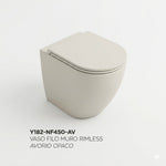 Sanitari Bagno Filo Muro Moderno NYMO INFINITY Vaso WC Bidet Water Elegante D.X
