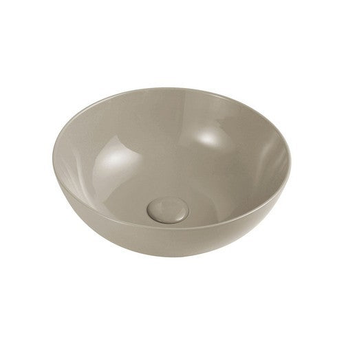 Lavabo Appoggio Slim Bagno Ø33 H140 38,5 H150 LINPHA Ceramica Design Moderno D.X