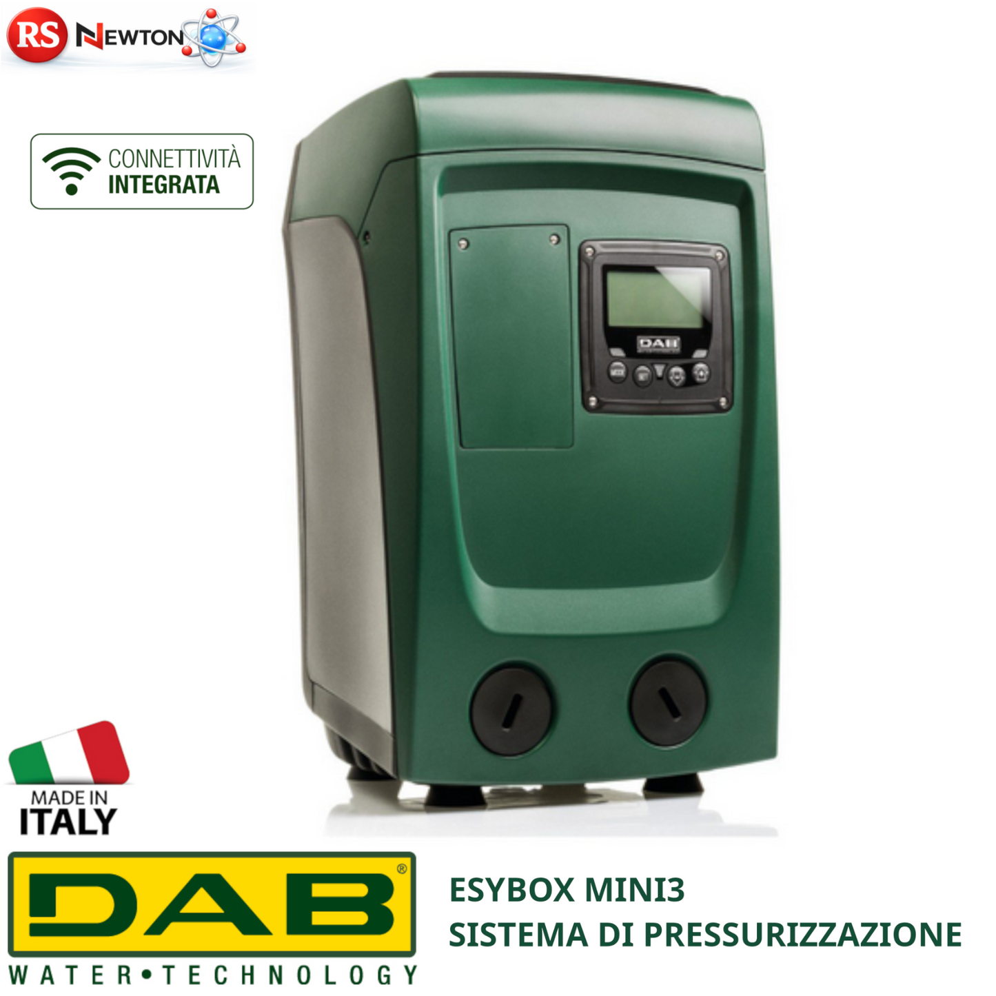 DAB ESYBOX MINI 3 Sistema Pressurizzazione Acqua Inverter 0.85 kW 1HP Silent D.X