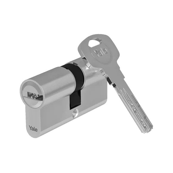 Cilindro Europeo YALE 2000 Doppio Frizionato Antiscasso 10Pin Porta blindata VBS